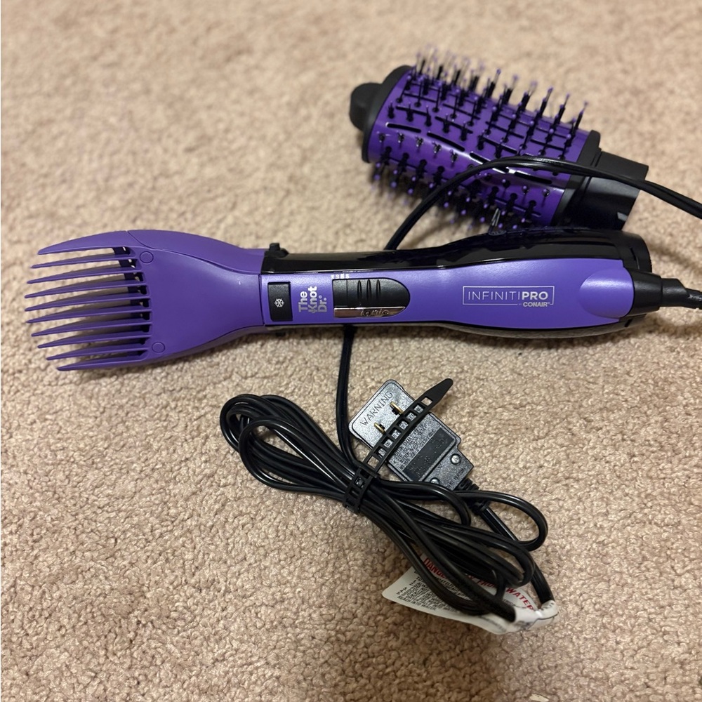 Infiniti Pro The Knot Dr. Purple Hair Styling Tool